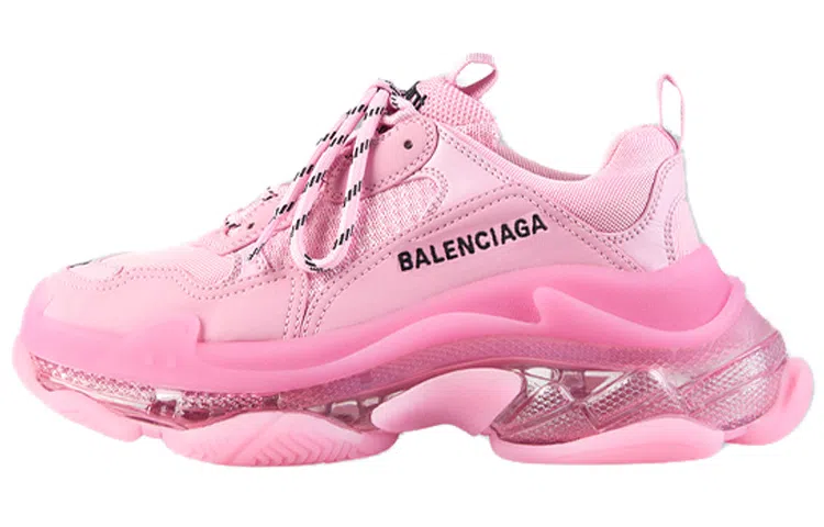 Balenciaga Triple S Clear Sole Pink