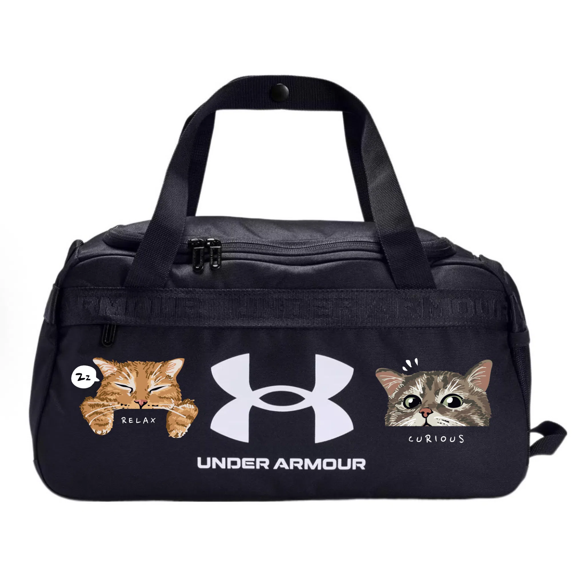Under Armour Logo Zipper Bag Black