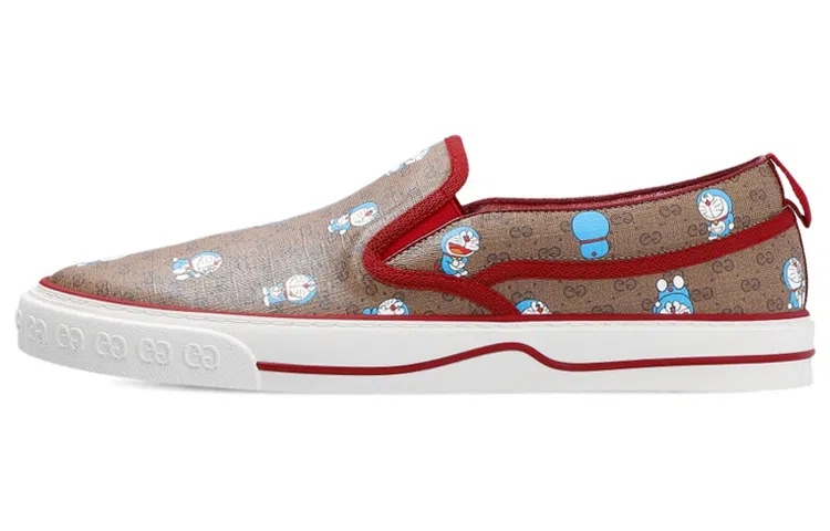 GUCCI x Doraemon GG Supreme Low Brown Red