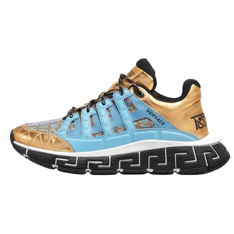 Versace Trigreca Blue Gold