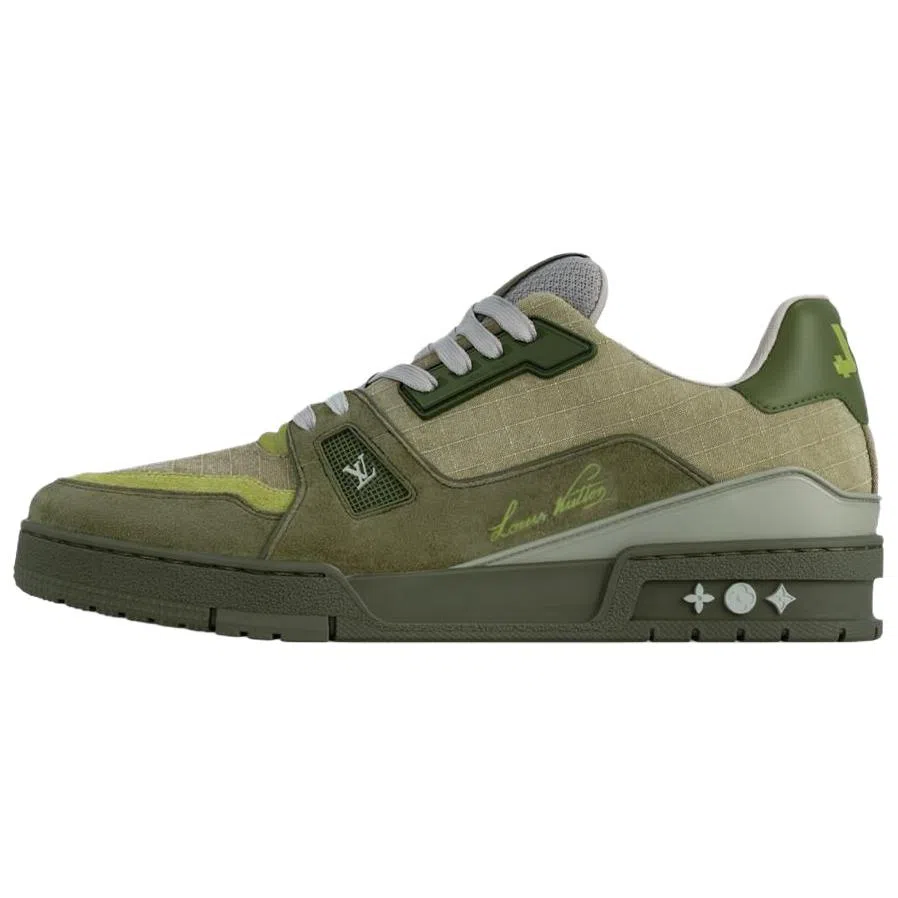 Louis Vuitton Trainer Low Green