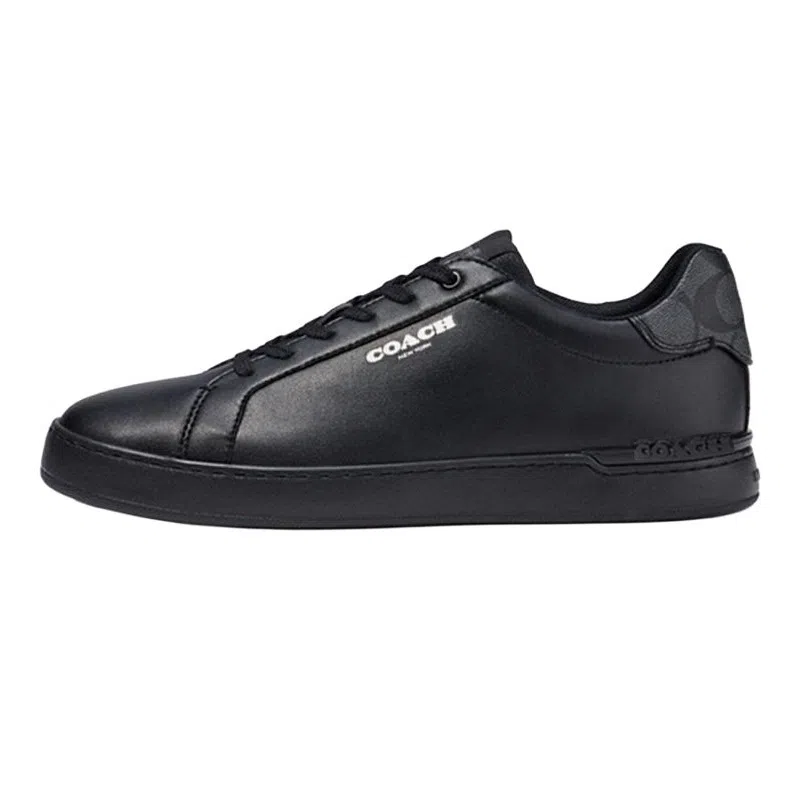 Coach Classic Logo Low Top Sneakers Black