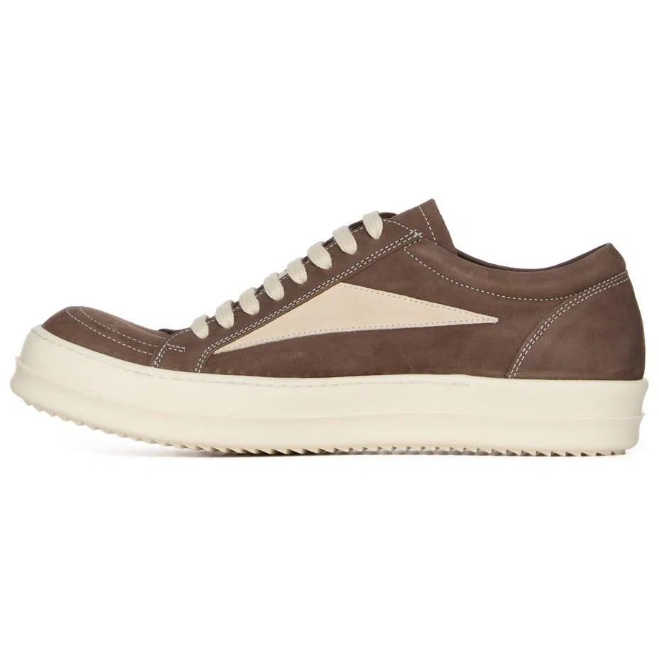 Rick Owens Low Top Sneakers Brown