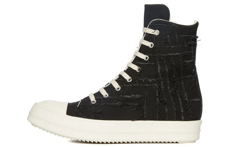 Rick Owens DRKSHDW High Top Sneakers Black