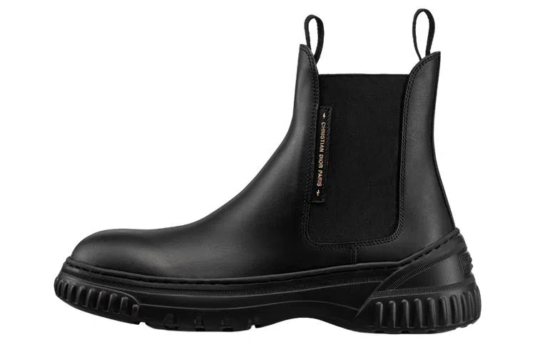 Dior D-Racer Chelsea Boots Black
