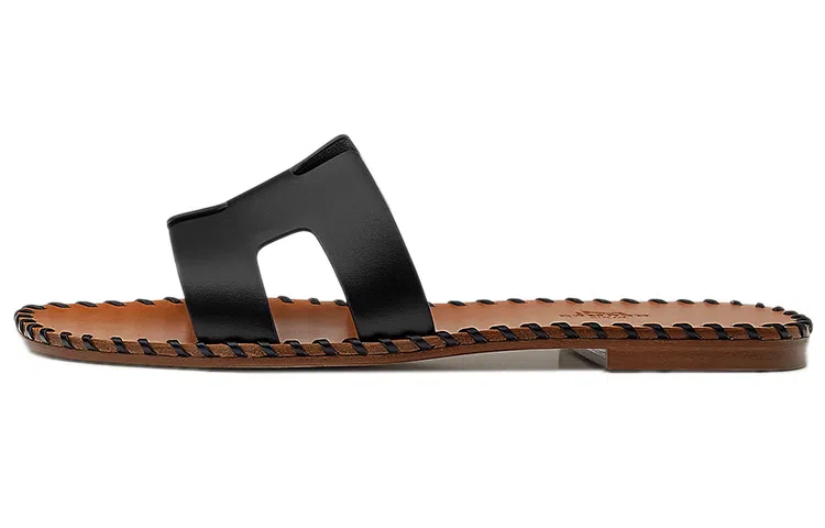 Hermes Oran Black Brown