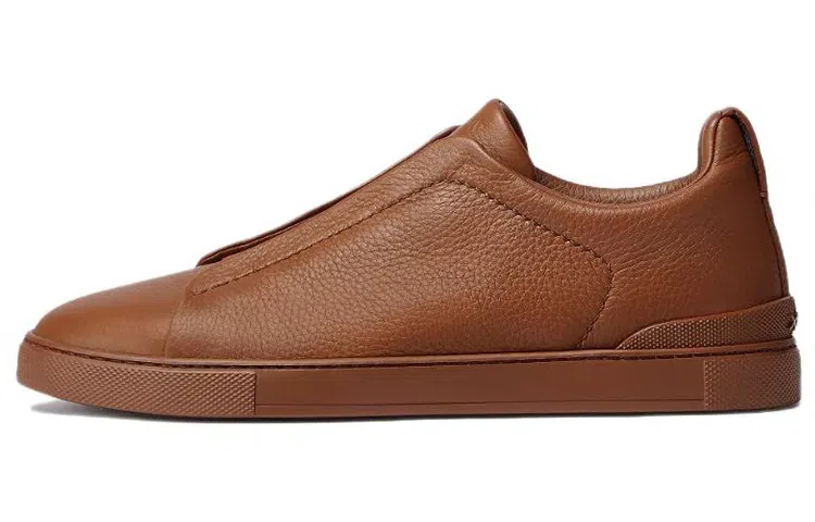 Zegna Triple Stitch Brown