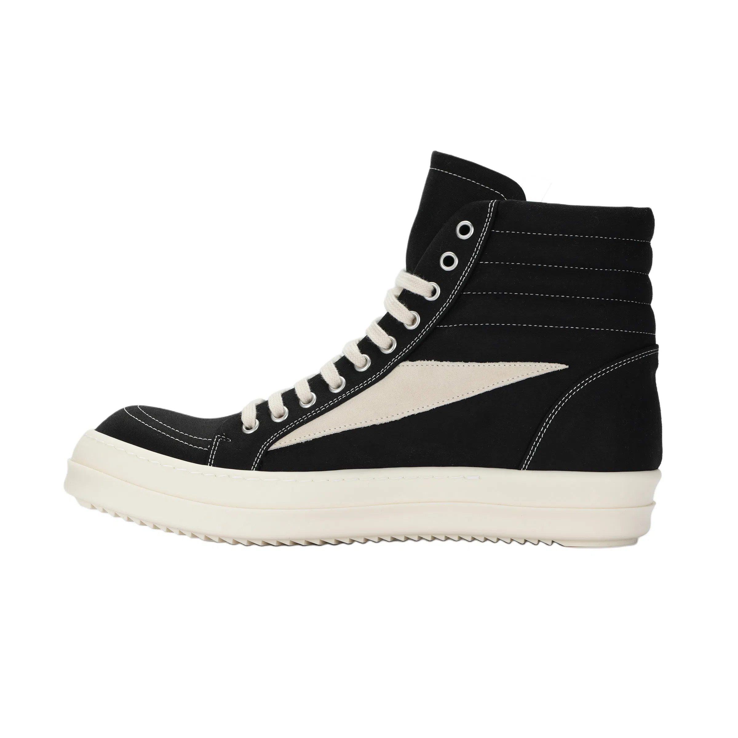 Rick Owens High Top Sneakers Black
