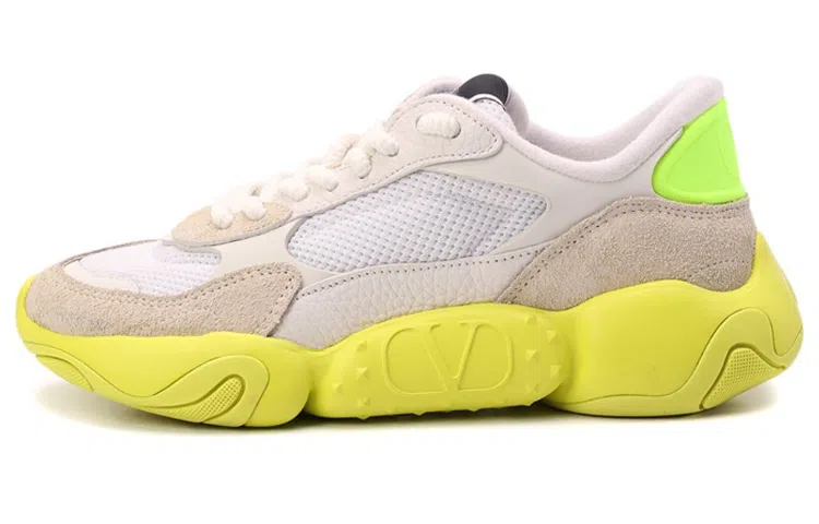 Valentino Garavani Bubbleback White Yellow