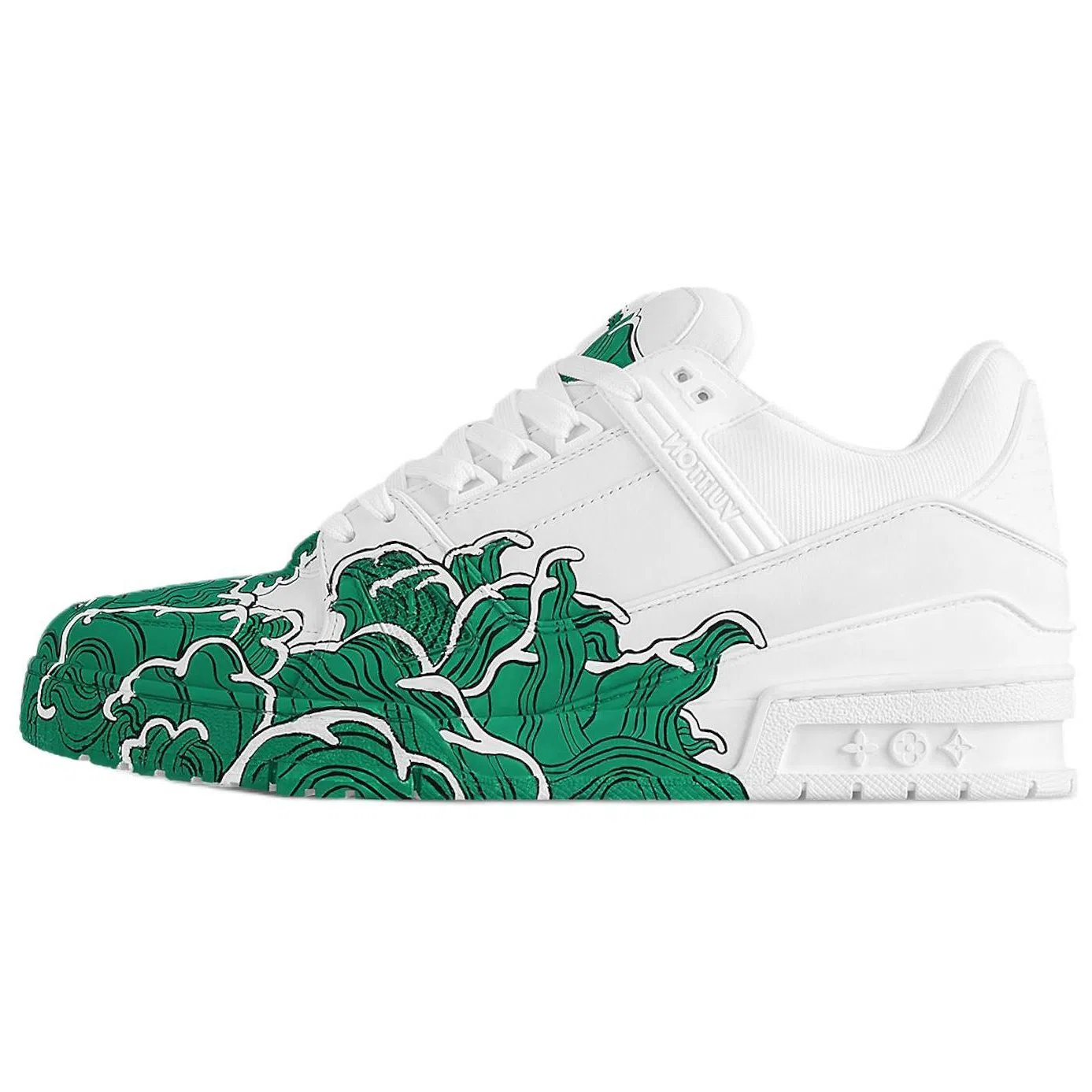 Louis Vuitton Trainer Green White
