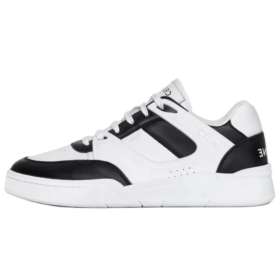 CELINE Low Top Sneakers White Black