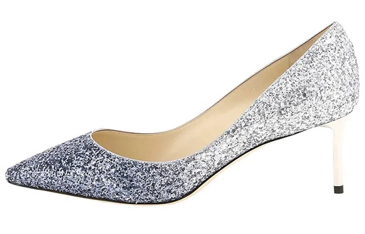 Jimmy Choo Romy Silver Blue