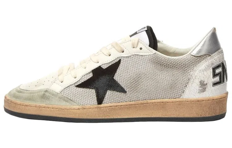 Golden Goose Ball Star White Black