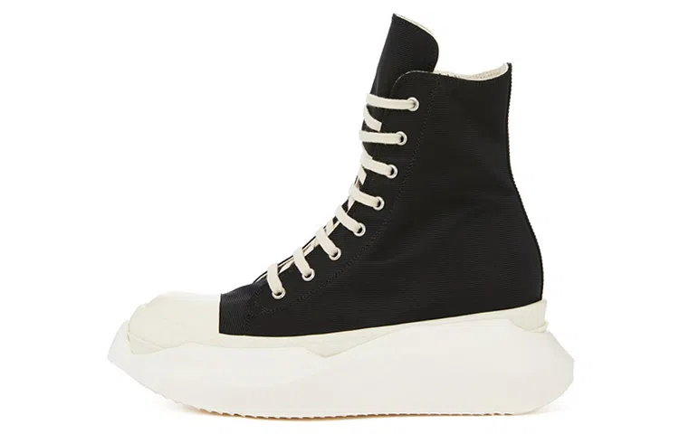 Rick Owens DRKSHDW High Top Sneakers Black White