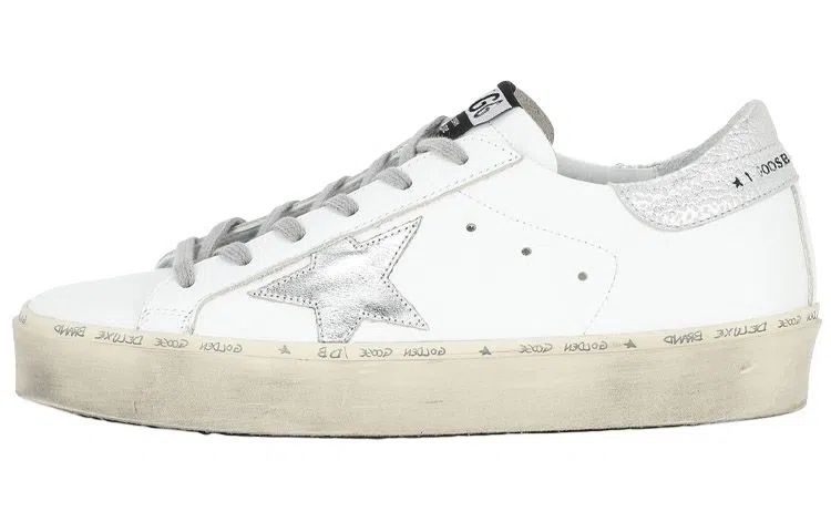 Golden Goose Hi Star Silver Tail