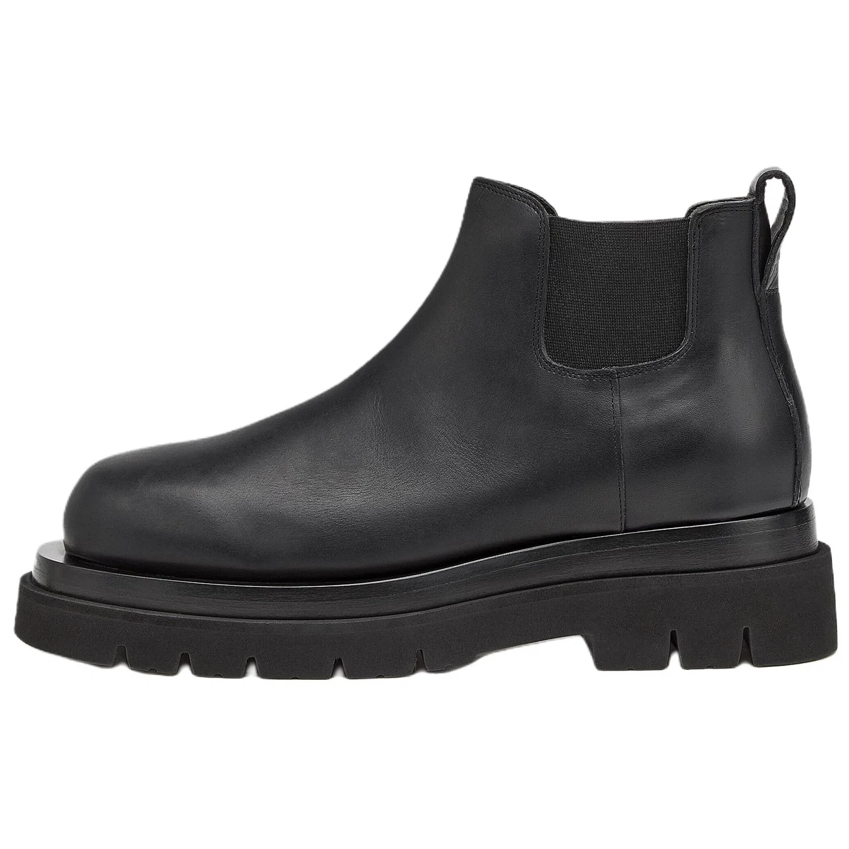Bottega Veneta Lug Chelsea Boots Black
