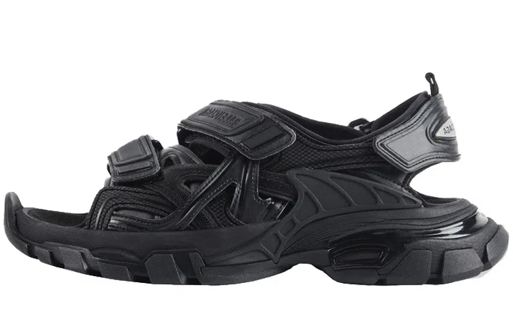 Balenciaga Track 2.0 Sandals Black