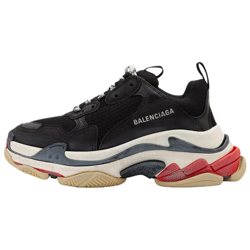 Balenciaga Triple S Black Red