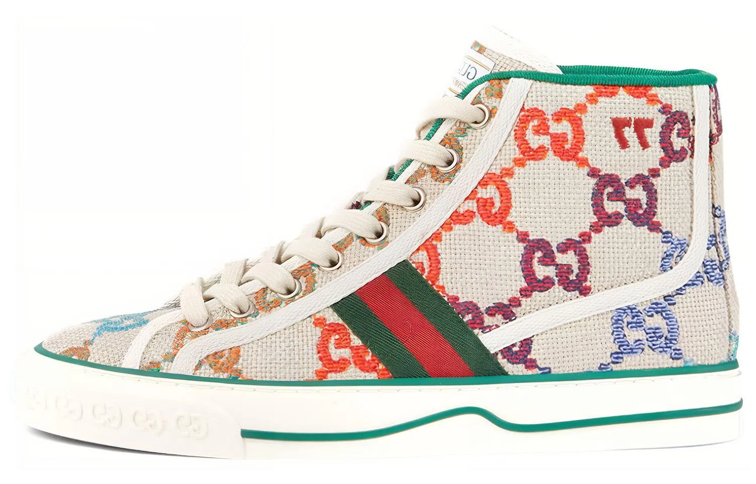 Gucci Tennis 1977 High-Top Beige