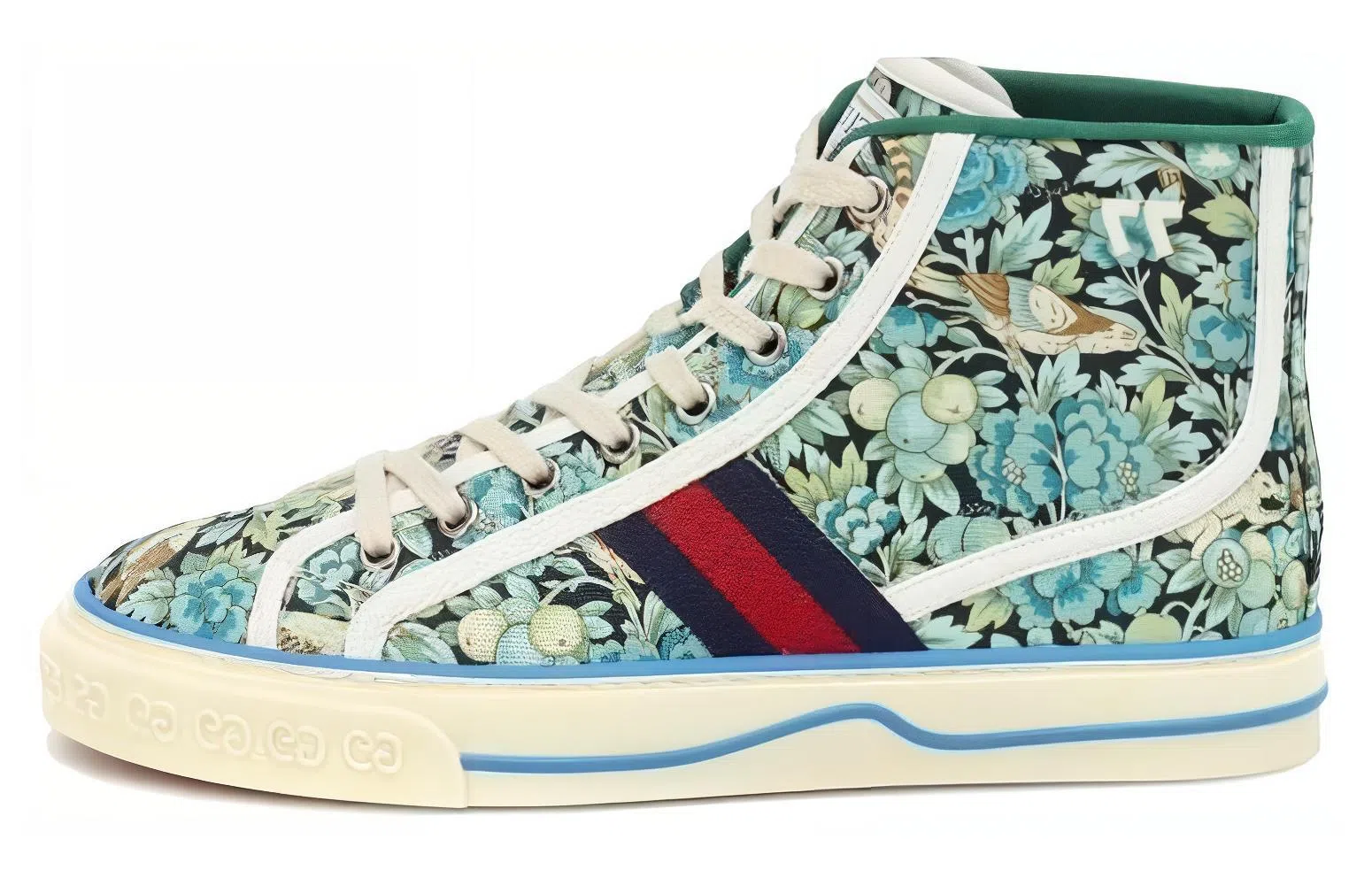 Gucci High-Top Sneakers Green