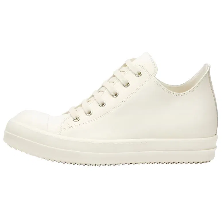 Rick Owens Low-Top Sneakers White
