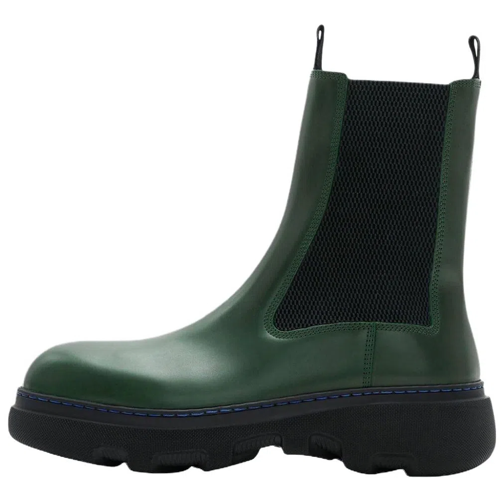 Burberry Chelsea Boots Green