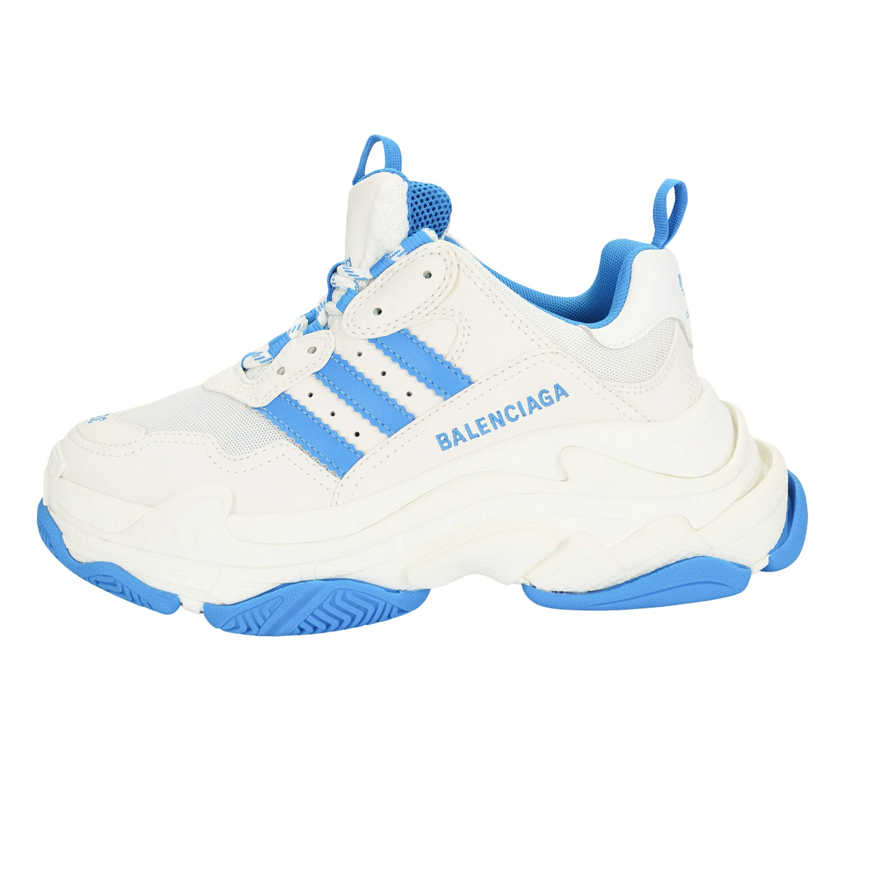 adidas x Balenciaga Triple S White Blue