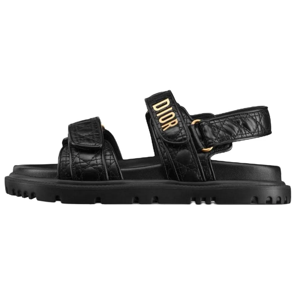 Dior DiorAct Black Sandals