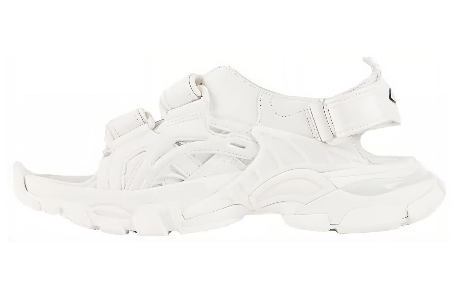 Balenciaga Track Sandals White