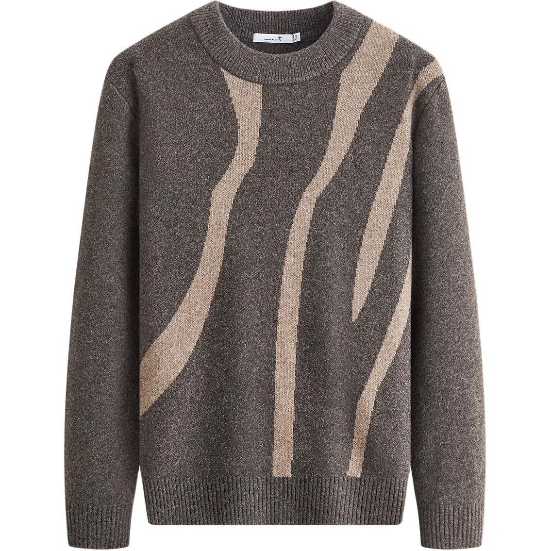 Dancing Wolves Wool Knit Sweater