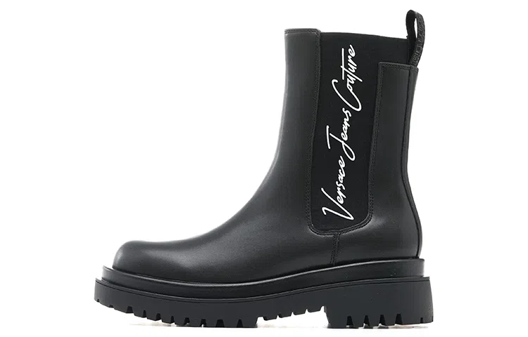 Versace Jeans Couture Chelsea Boots Black