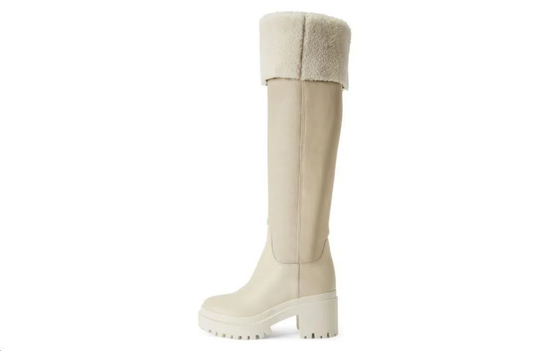 Giuseppe Zanotti High Boots Beige