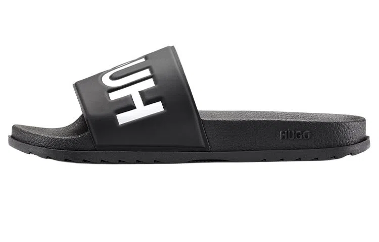 HUGO BOSS Slides Black