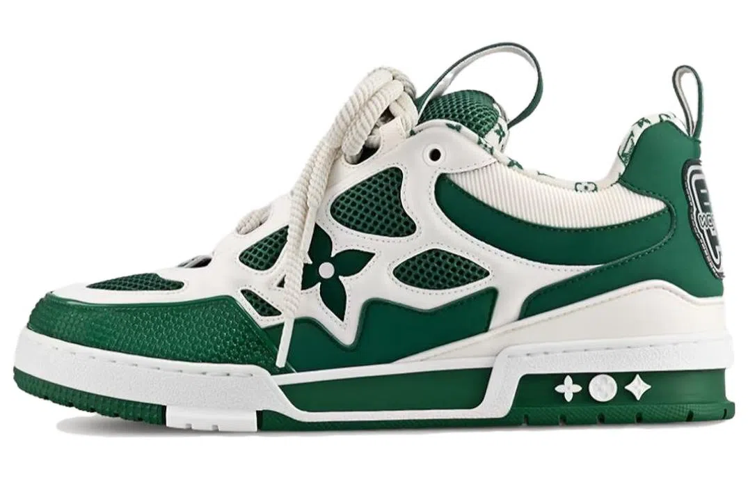 Louis Vuitton Skate Sneaker White Green