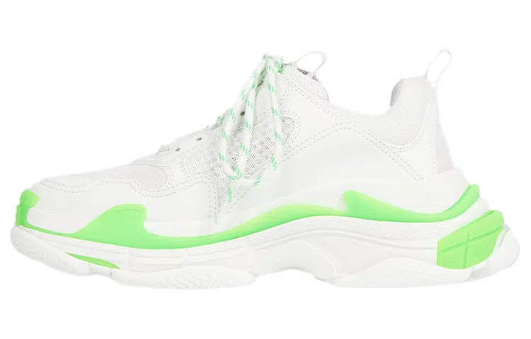Balenciaga Triple S White Green