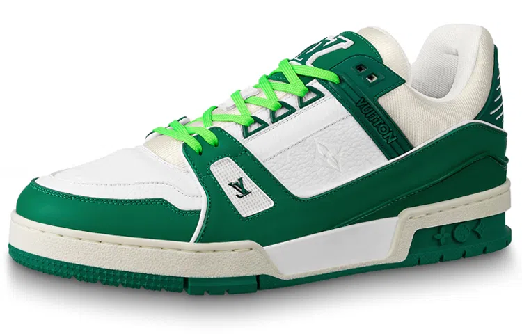 LOUIS VUITTON Trainer Green