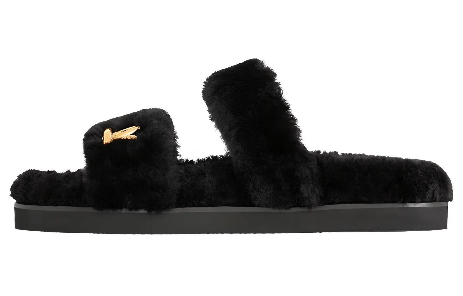 Louis Vuitton Slide Sandals Black