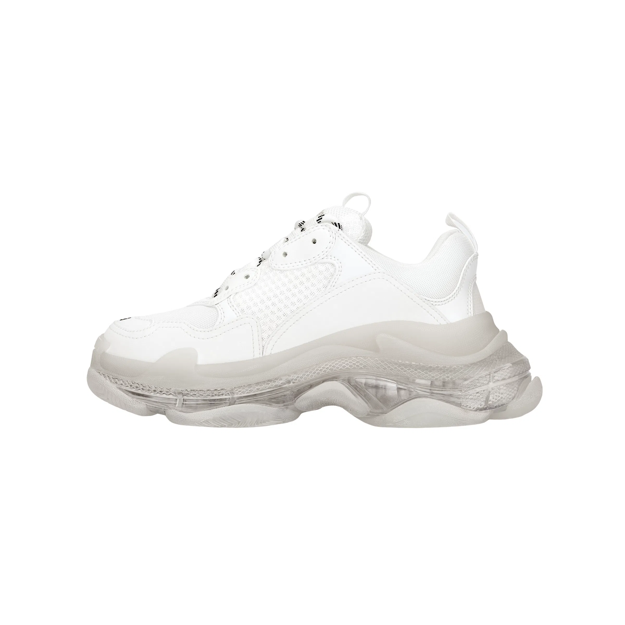 Balenciaga Triple S Clear Sole White