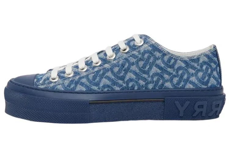 Burberry Denim Blue Sneakers