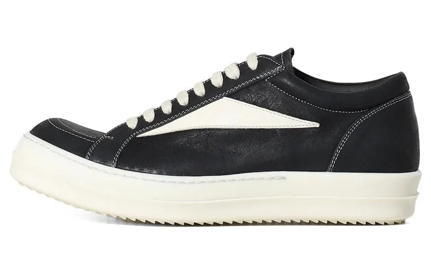 Rick Owens Low Top Sneakers Black
