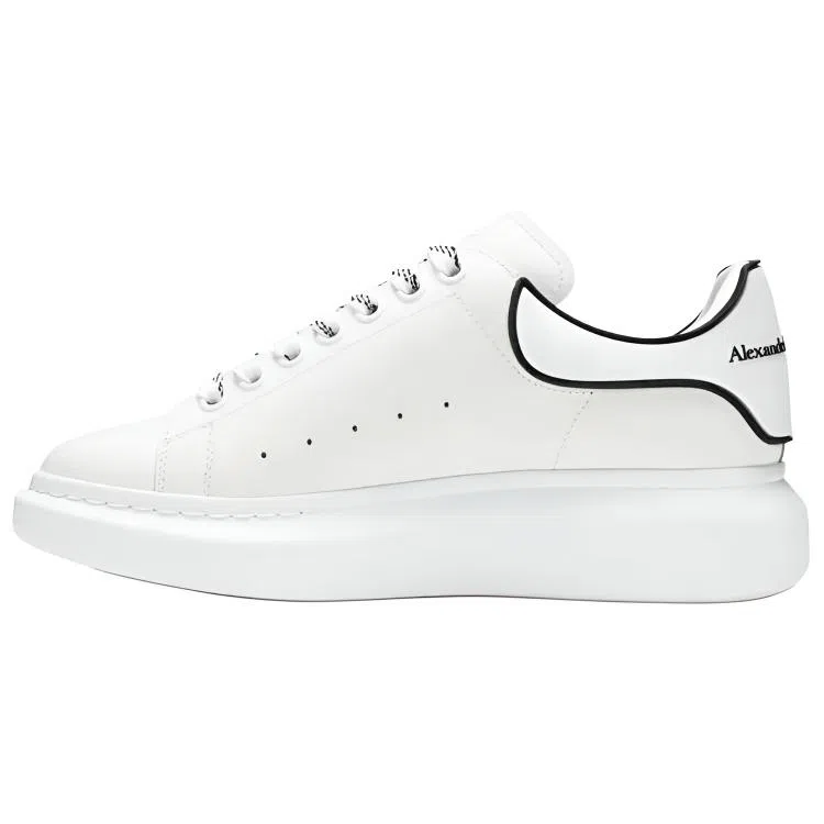 Alexander McQueen Leather Sneakers White