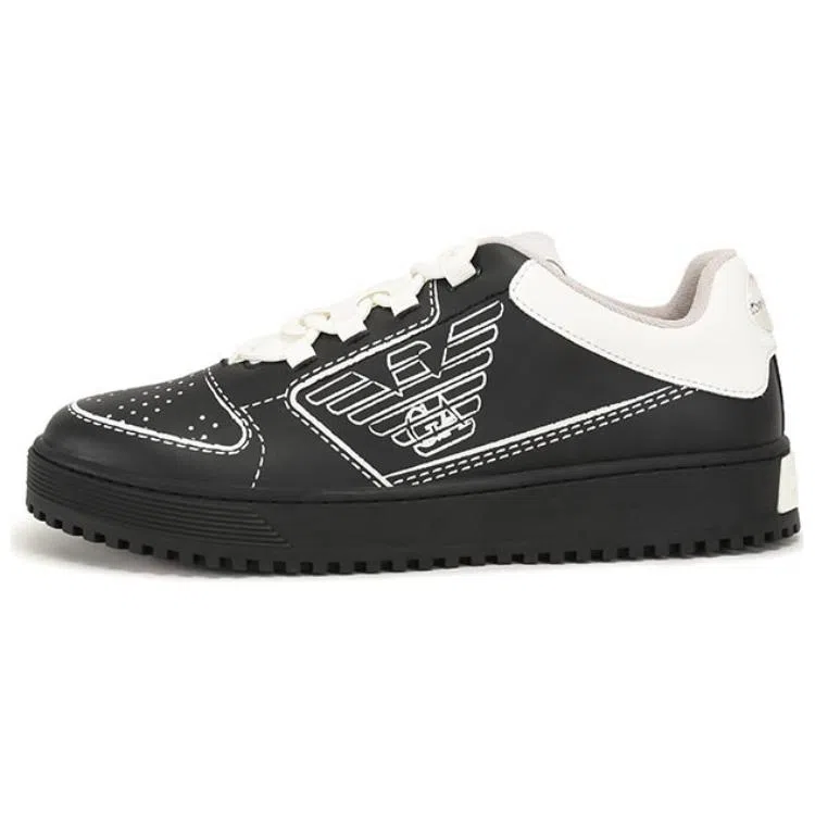 Emporio Armani Low Top Sneakers Black