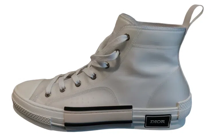 DIOR B23 High Top Sneakers White