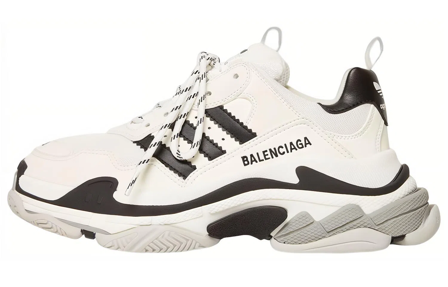 adidas x Balenciaga Triple S White