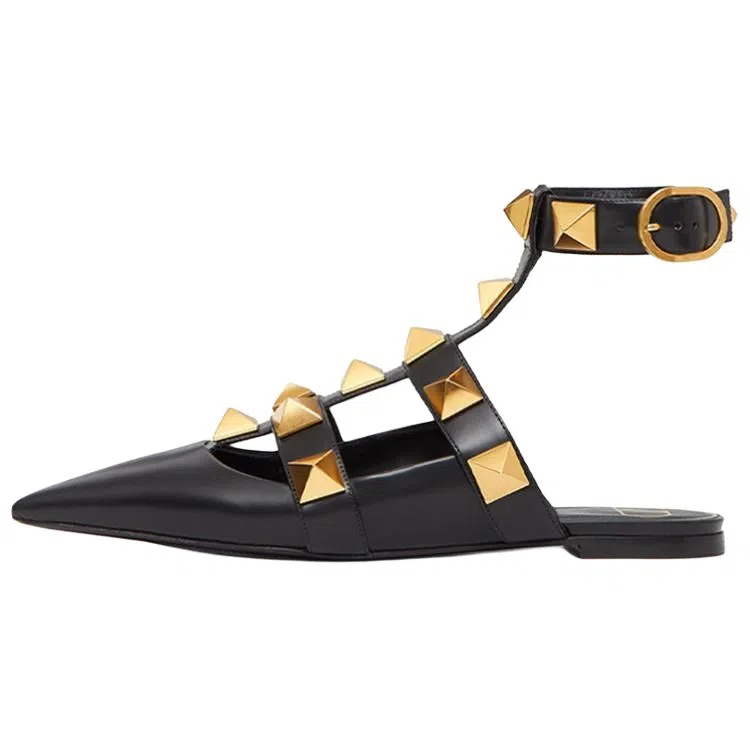 Valentino Roman Stud Black