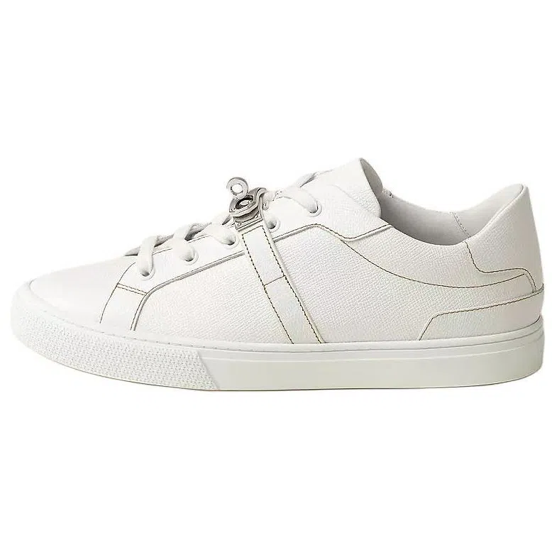 Hermes Day Low Sneakers White