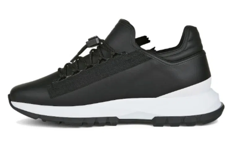 Givenchy Low Top Leather Sneakers Black