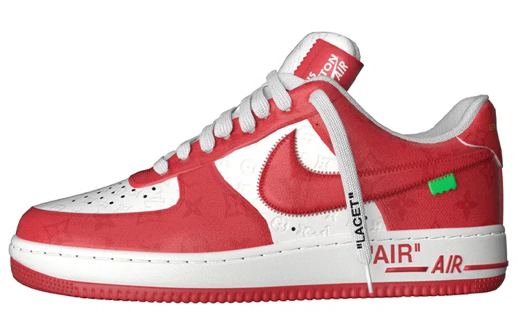 Nike x Louis Vuitton Air Force 1 Low Red