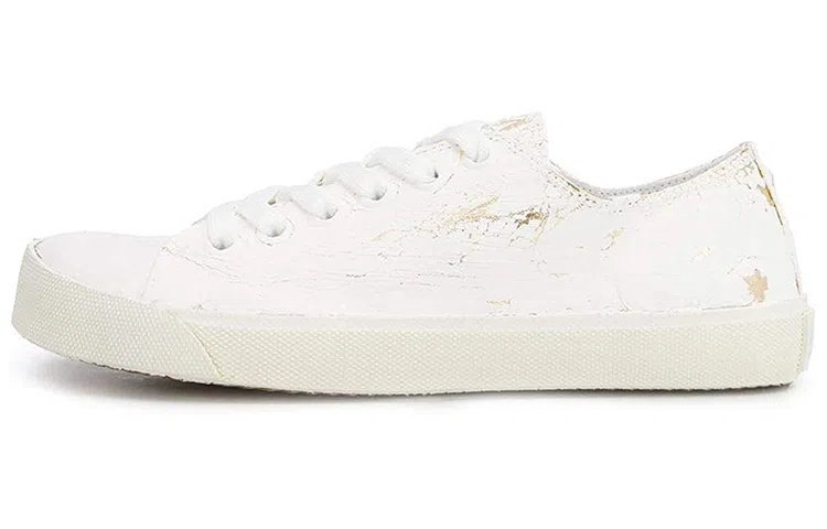 Maison Margiela Tabi Gold Cracked