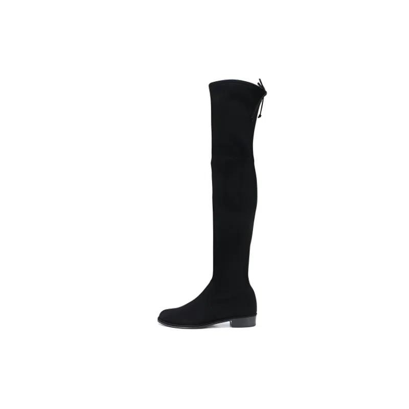 Stuart Weitzman High Knee Boots Black